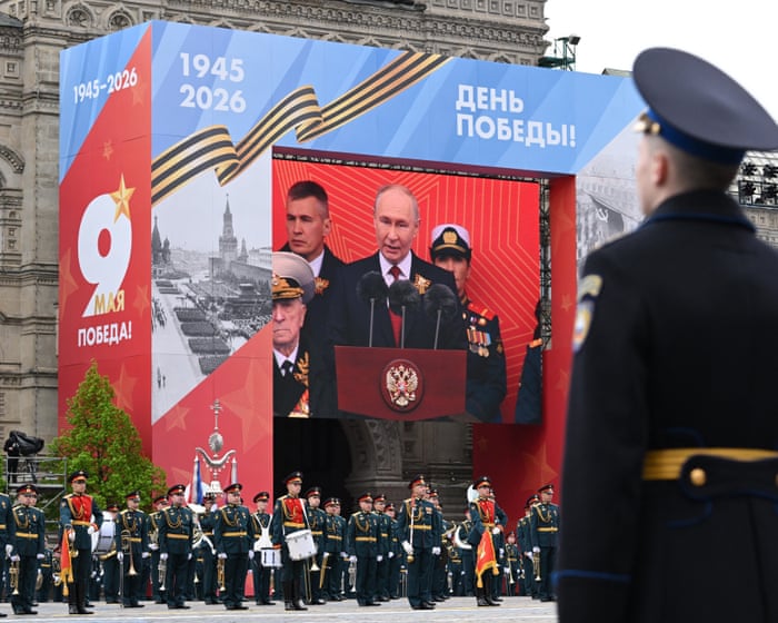 Russia will always be victorious, says Putin at scaled-back Victory Day parade