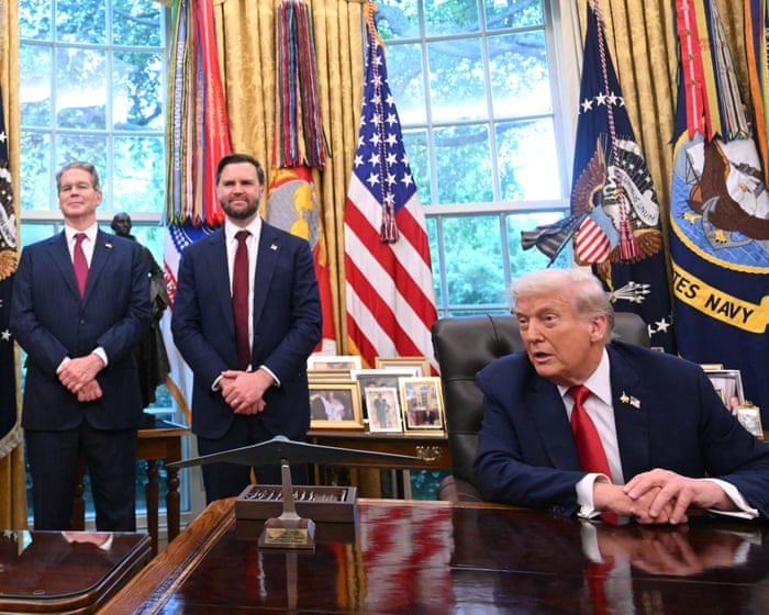 Vance says Americans can use TikTok ‘with more confidence’ after Trump signs order transferring ownership in US – live