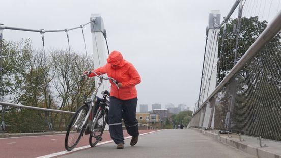 Code geel: vannacht harde wind en felle buien