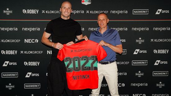 Nuytinck zet handtekening onder nieuw contract bij NEC