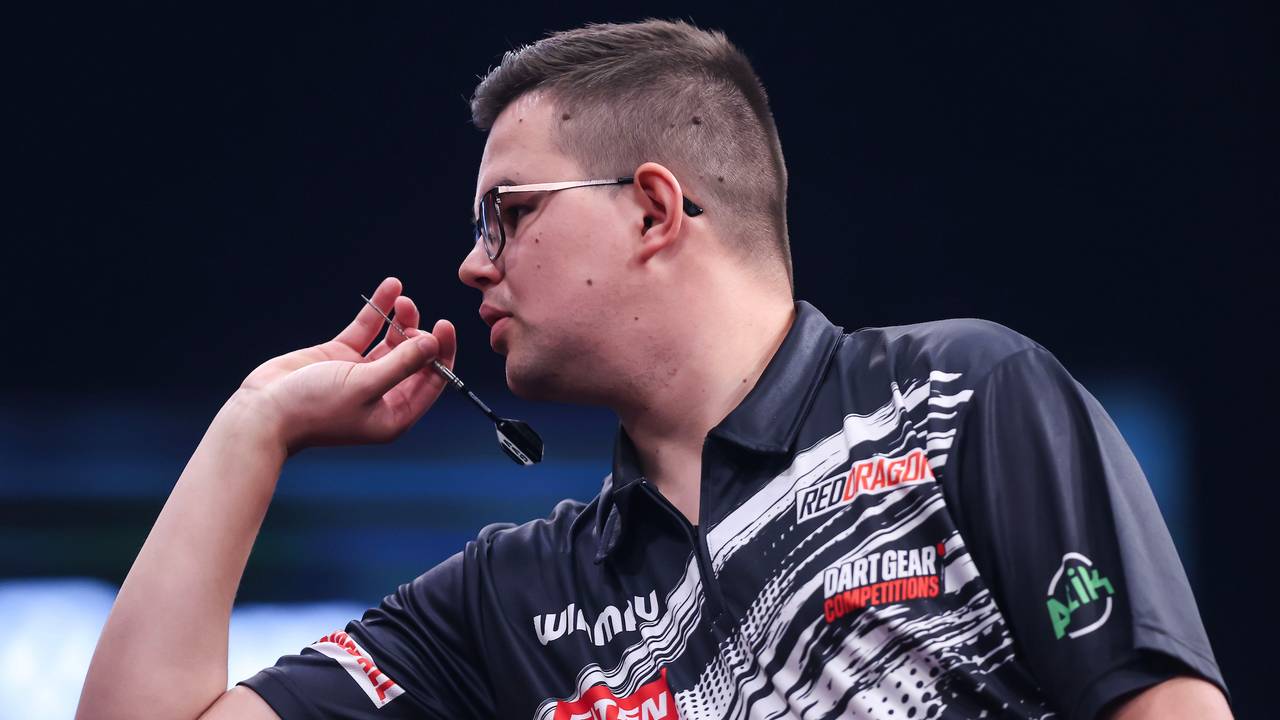 Van Veen strandt in halve finale World Matchplay: 'Niet geweldig gegooid'