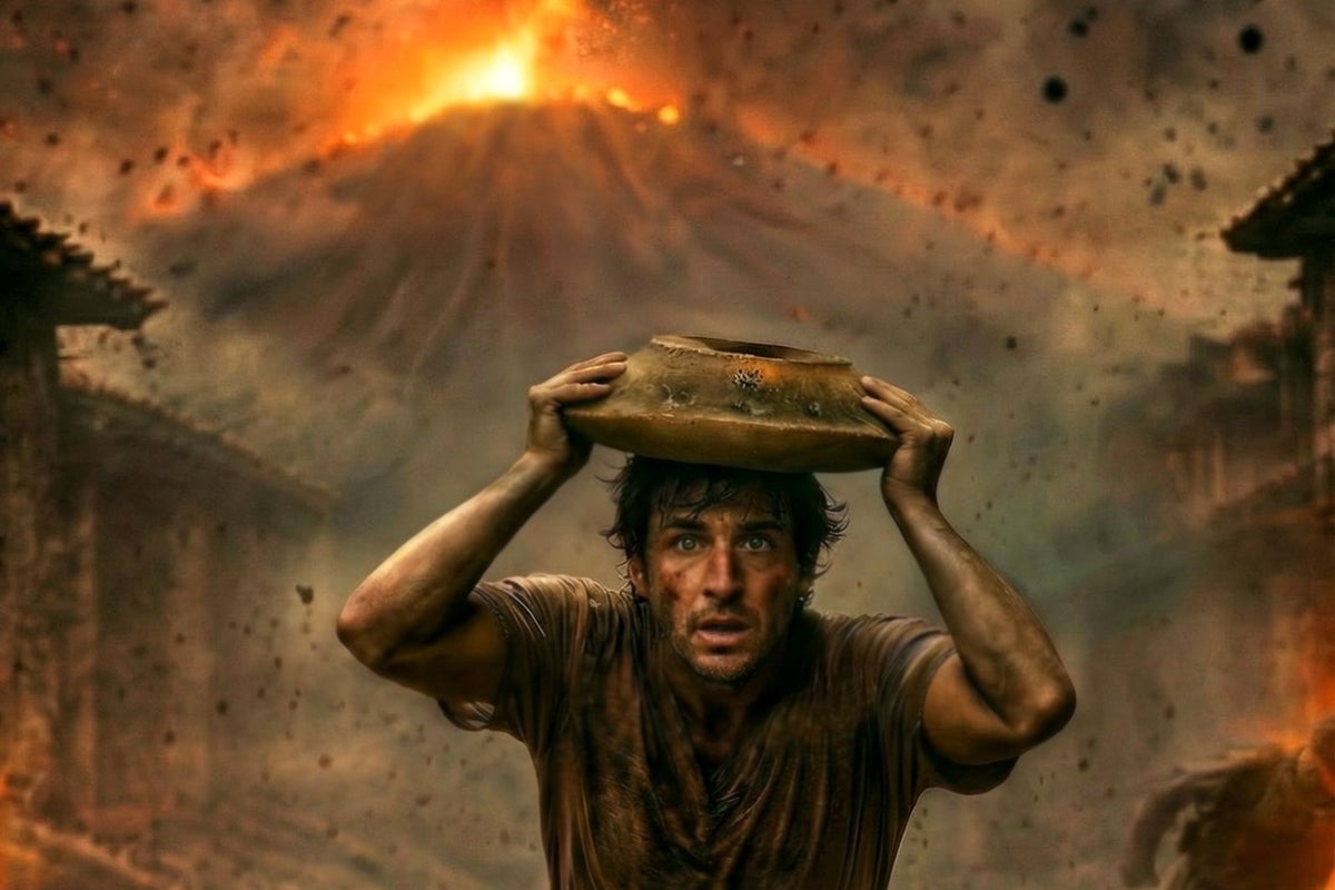 Archaeologists use AI to reconstruct Pompeii victim’s attempted escape