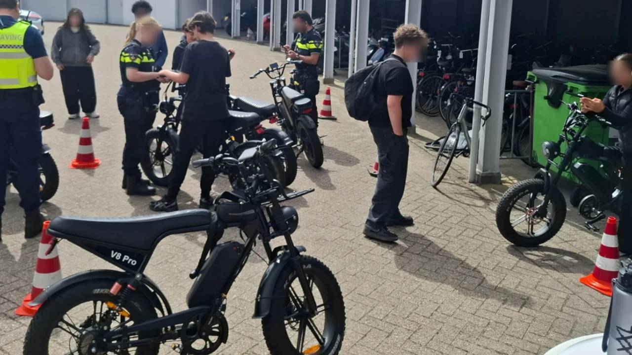Grote controle op fatbikes: meer dan 200 bekeuringen uitgedeeld
