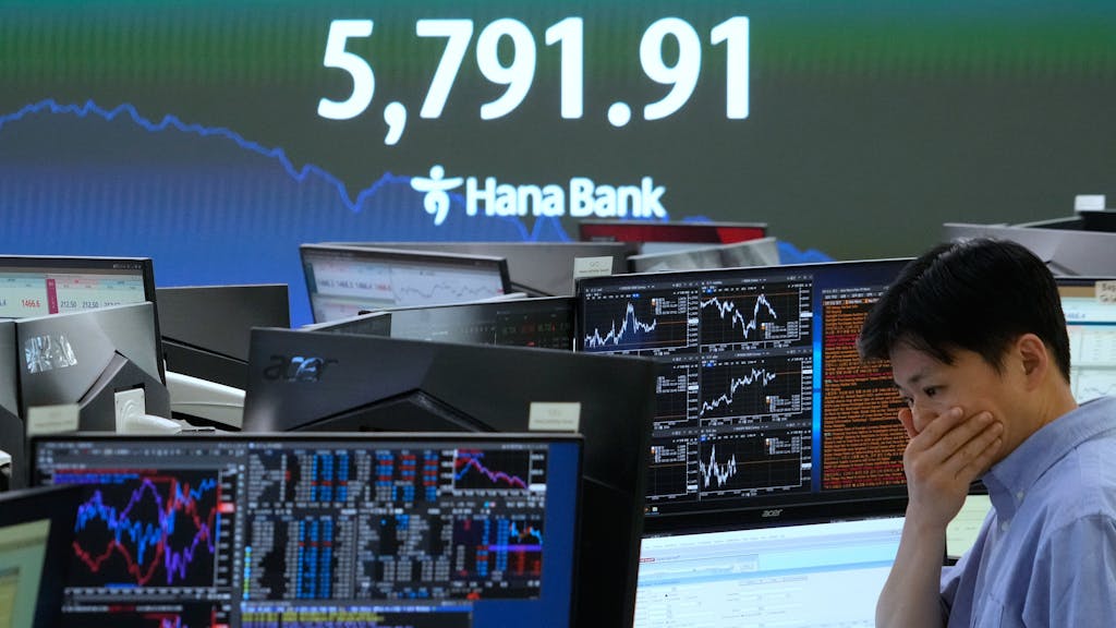 Aziatische beurzen opnieuw diep in het rood, handel in Seoul stilgelegd