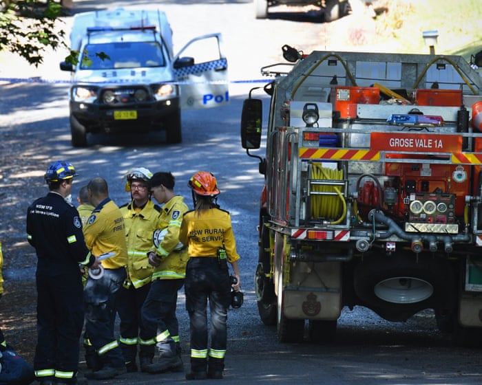 Father and four children escaped blaze that killed two others at home in Blue Mountains foothills