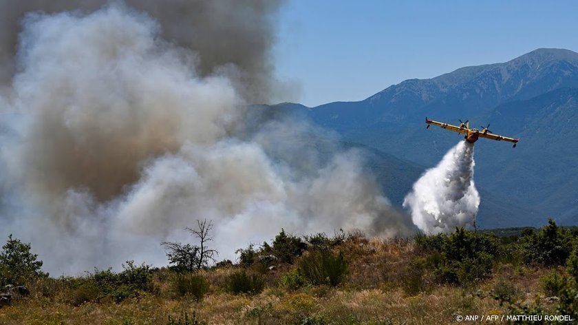Natuurbrand Frankrijk zwelt aan, al circa 1500 hectare verwoest