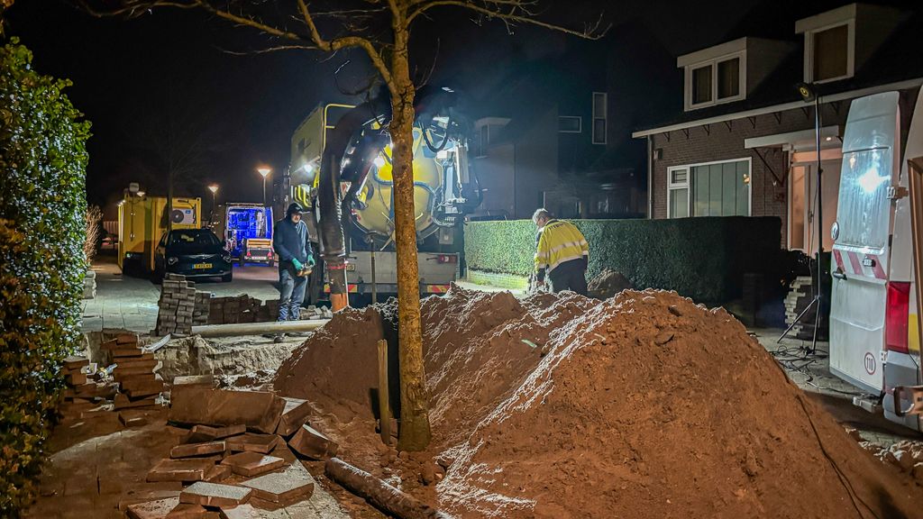 Honderden mensen zonder verwarming na gaslek in Baambrugge