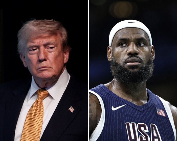 ‘Maybe he’s a racist’: Donald Trump takes bizarre swipe at NBA great LeBron James