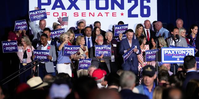 Trump-backed Paxton wins Senate primary in Texas