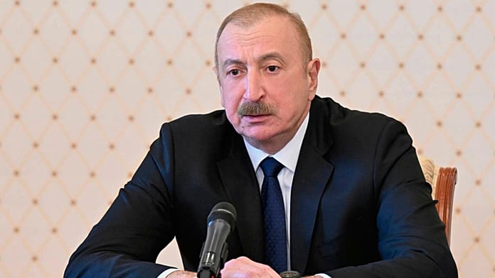 Aliyev vows attacks on Azerbaijan 'will face our Iron Fist' after Iran drone strike