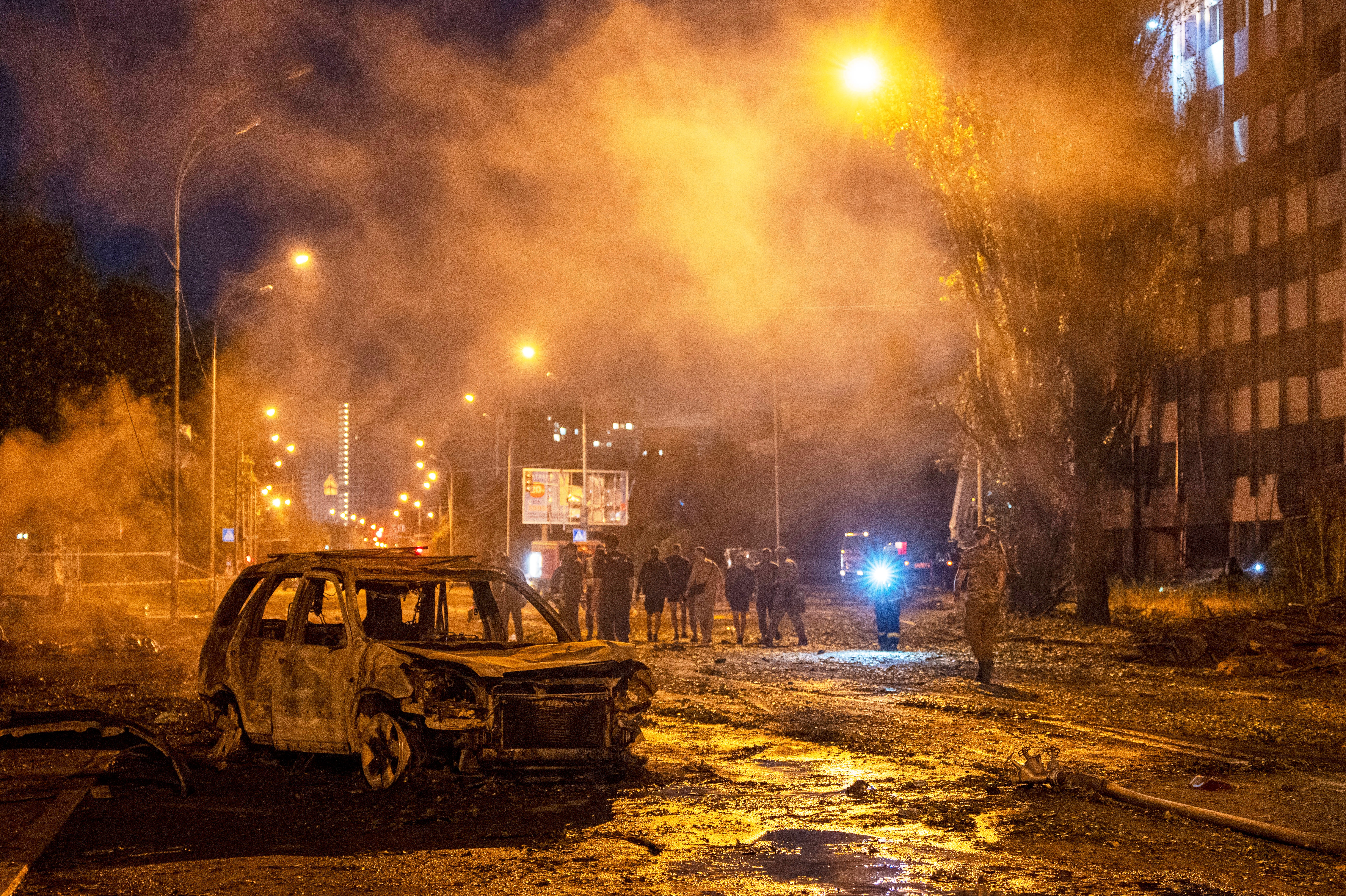 Overnight Russian barrage kills nine in Kyiv, as air defense struggle with U.S. continues