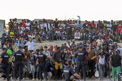 Datum voor nieuwe 'bestorming' Ceuta door migranten staat op sociale media: 'Wie wil meedoen, is welkom'