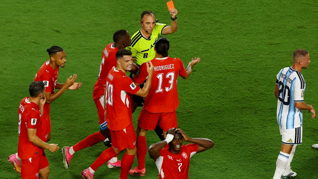 Spelregelorganisatie IFAB: rode kaart Embolo tegen Argentinië was onterecht