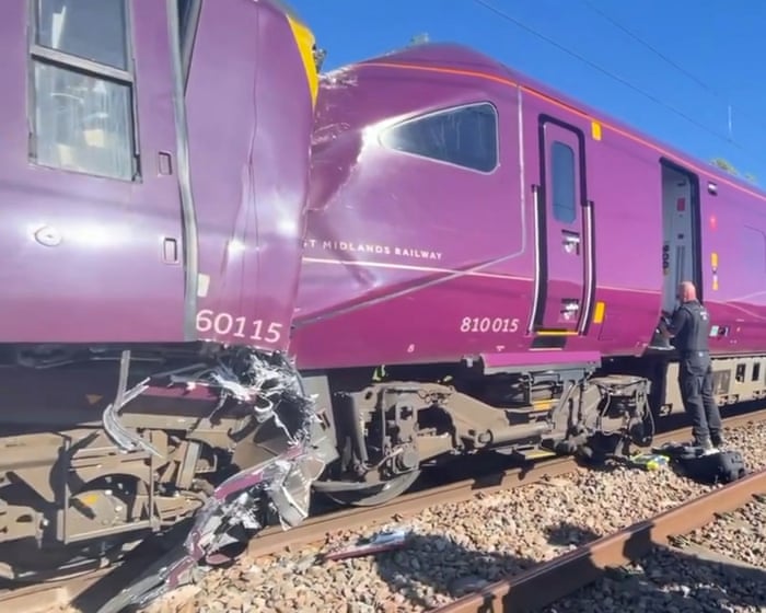 Injuries reported after two trains collide near Bedford